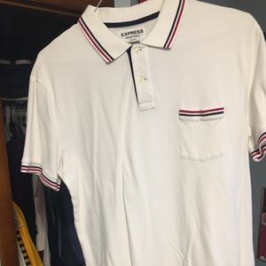 Express Pique Polo. Fitted